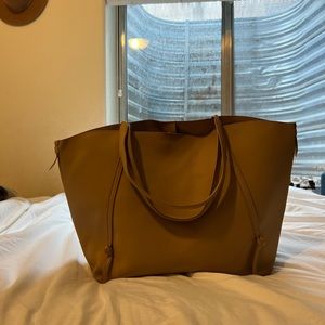 Zara Beige Tote Bag